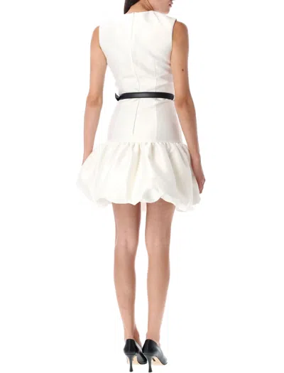 Self-portrait Self Portrait Women Taffeta Mini Dress In White