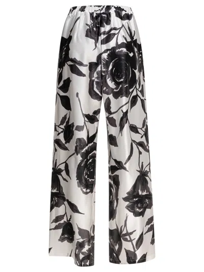 Sleep No More Patterned Silk Pants