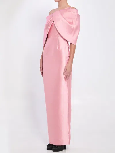 Solace London Women Davina Maxi Dress In Pink