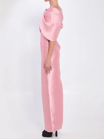 Solace London Women Davina Maxi Dress In Pink