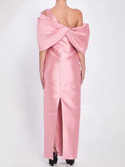 Solace London Women Davina Maxi Dress In Pink