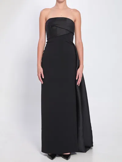 Solace London Women Kisnley Maxi Dress In Black In Black