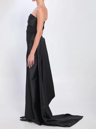 Solace London Women Kisnley Maxi Dress In Black In Black