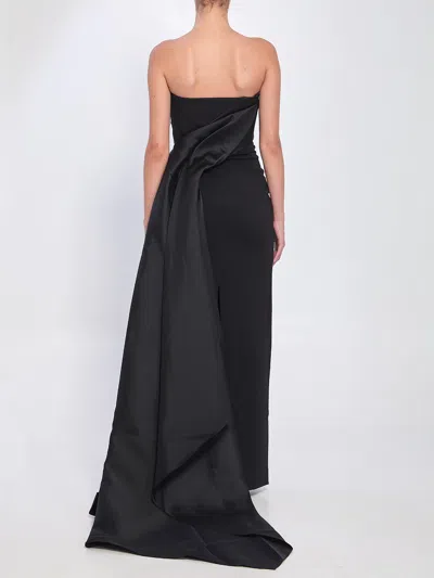 Solace London Women Kisnley Maxi Dress In Black In Black