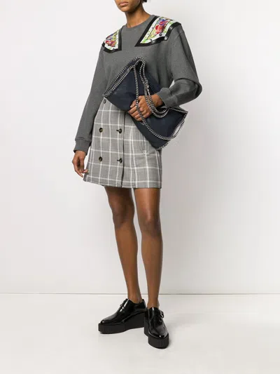 Stella Mccartney Falabella Fold-over Tote Bag In Black