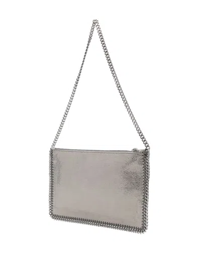 Stella Mccartney Falabella Metallic Shoulder Bag In Multi