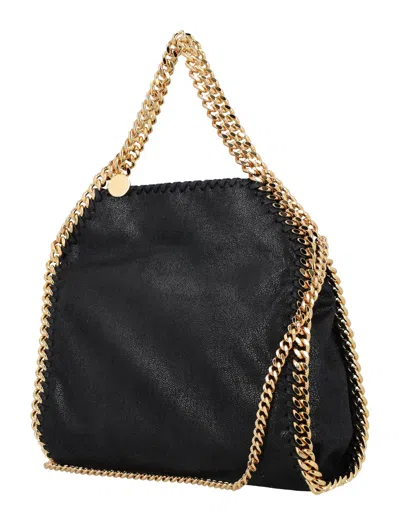 Stella Mccartney Falabella Mini Tote Bag With Gold-chain