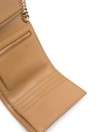 Stella Mccartney Falabella Small Flap Wallet Light Gold Chain Accessories