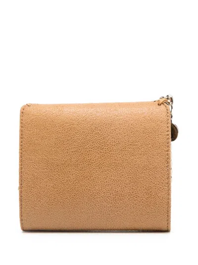 Stella Mccartney Falabella Small Flap Wallet Light Gold Chain Accessories