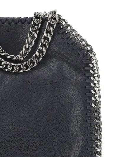 Stella Mccartney Tote Bag Micro Falabella Midnight Blue In Black