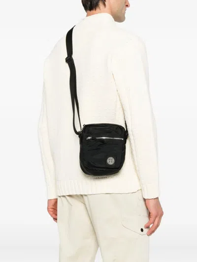 Stone Island Coated Nylon Pouch Bag