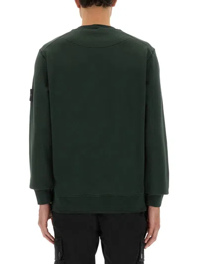 Stone Island Regular Fit Sweatshirt I In Green