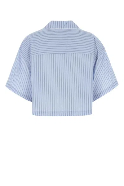 Alexander Wang T T By Alexander Wang Embroidered Lyocell Shirt
