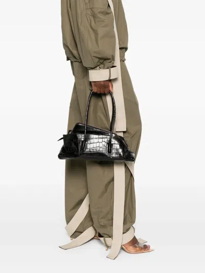 Attico The  "la Passeggiata Small" Top Handle Bag