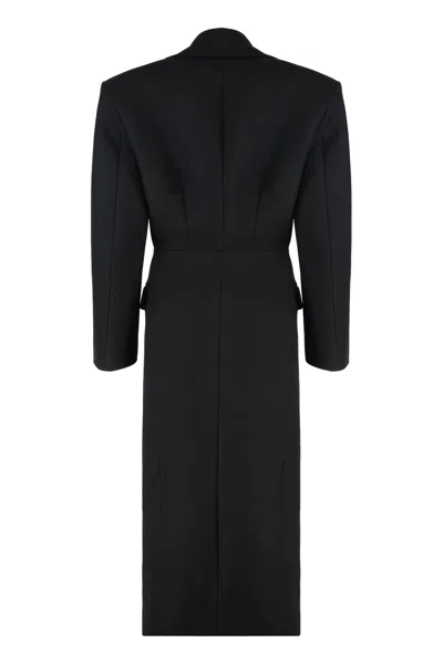 Attico The  Virgin Wool Long Coat