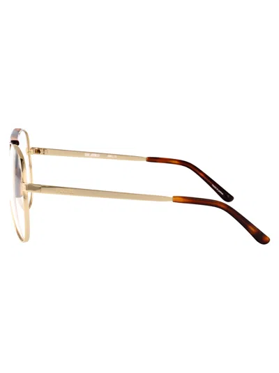 Attico The  Yellow Gold/ T-shell/ Optical Stainless Steel Glasses