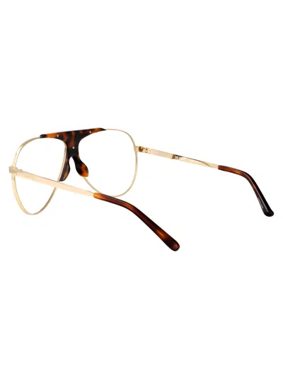 Attico The  Yellow Gold/ T-shell/ Optical Stainless Steel Glasses
