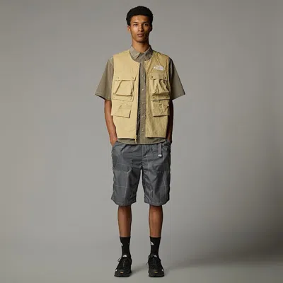 The North Face Mountain Wind Vest In Nude