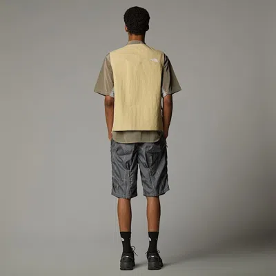 The North Face Mountain Wind Vest In Nude