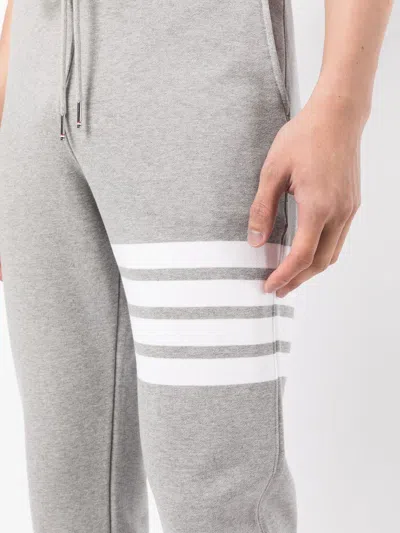 Thom Browne Cotton Trousers In Gray