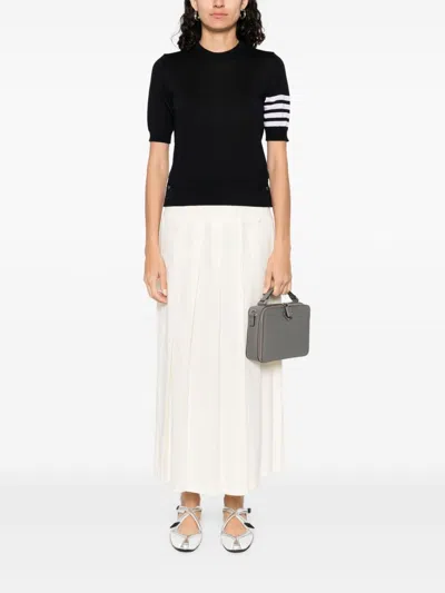 Thom Browne Stripes Fine-knit T-shirt