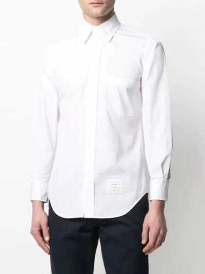 Thom Browne Classic L/s Bd Pc Shirt Cotton Shirt