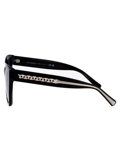 Tiffany & Co . 55mm Gradient Square Sunglasses In Black