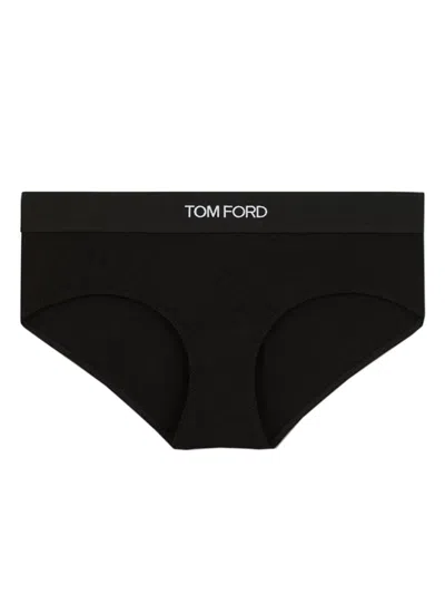 Tom Ford Culotte Boy Signature In Black