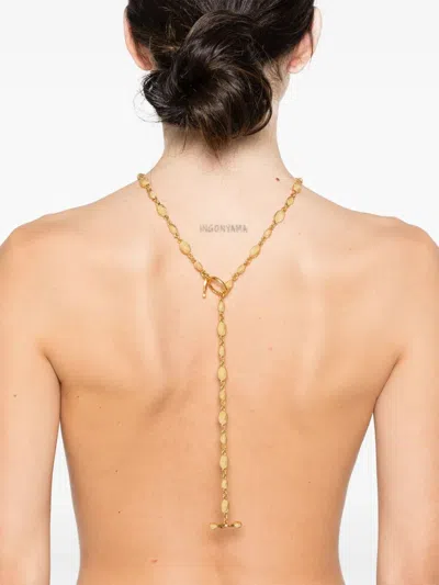 Tom Ford Moon Station Necklace In Gold