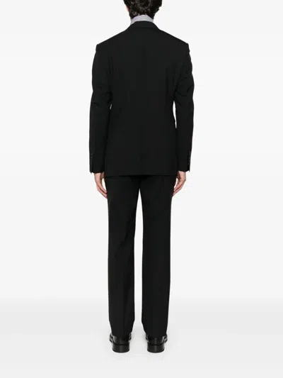 Tom Ford Shelton Single-breasted Wool Suit In Black