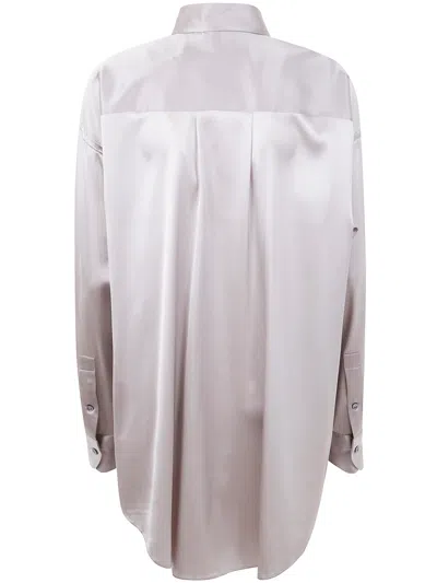 Tom Ford Stretch Silk Satin Relaxed Fit Shirt Clothing