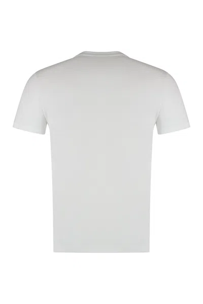 Tom Ford Viscose Coton Jersey Short Sleeve T-shirt In White