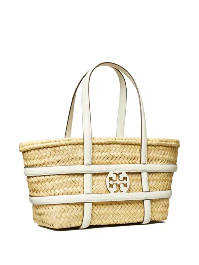 Tory Burch Ella Straw Small Shopper Bag