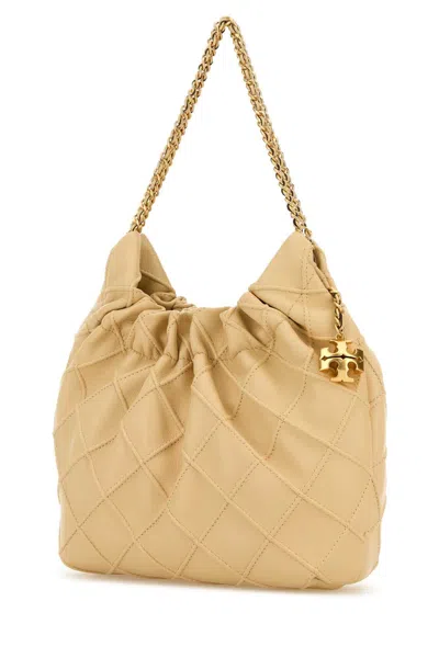 Tory Burch Fleming Mini Leather Hobo Bag