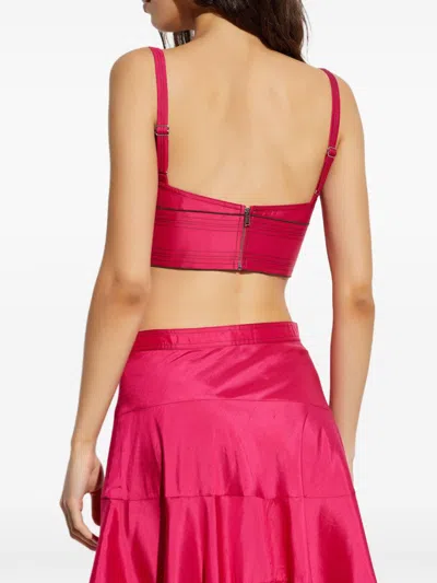 Tory Burch Silk Bra Top