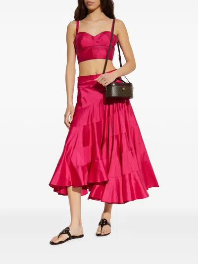 Tory Burch Silk Bra Top