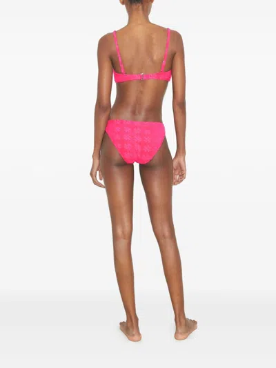 Tory Burch Adjustable V-neckline Textured Fabric Two-piece Set