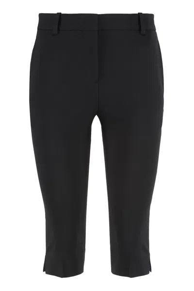 Totême Crepe-texture Bermuda Shorts