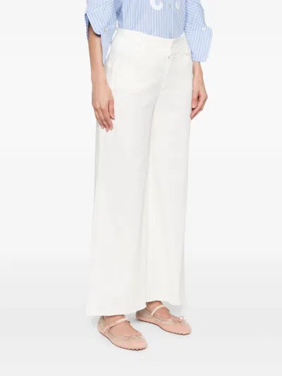 Transit Pants With Frayed Hems