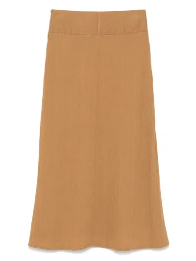 Transit Textured Midi Skirt
