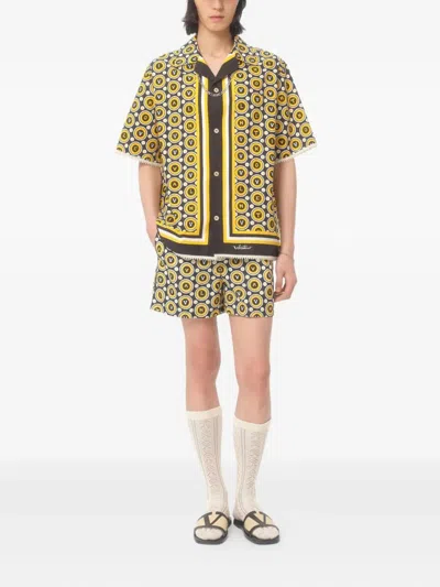 Valentino Costume Da Bagno In Nylon Con Stampa Bulles Royales