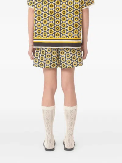 Valentino Costume Da Bagno In Nylon Con Stampa Bulles Royales