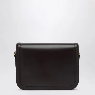 Valentino 9 To 5 Flap Leather Saddle Shoulder Bag