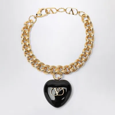 Valentino Garavani Coer Royal Bracelet Gold-coloured In In Metallic