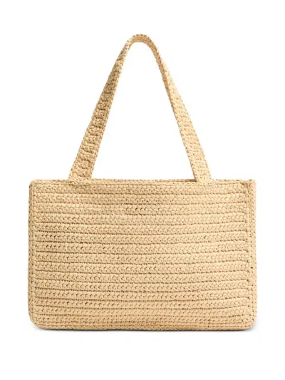 Valentino Medium Tote Viva Superstar Crochet Rafia