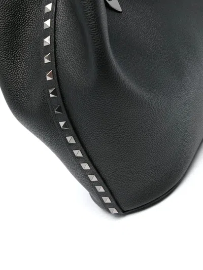 Valentino Shoulder Bag With Studded Detailing And Metal Hardware