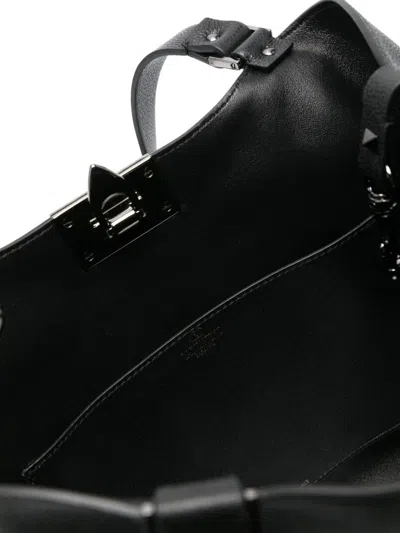 Valentino Shoulder Bag With Studded Detailing And Metal Hardware