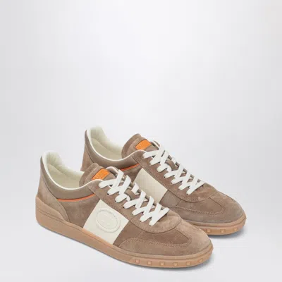 Valentino Upvillage Low-top Sneakers In Brown