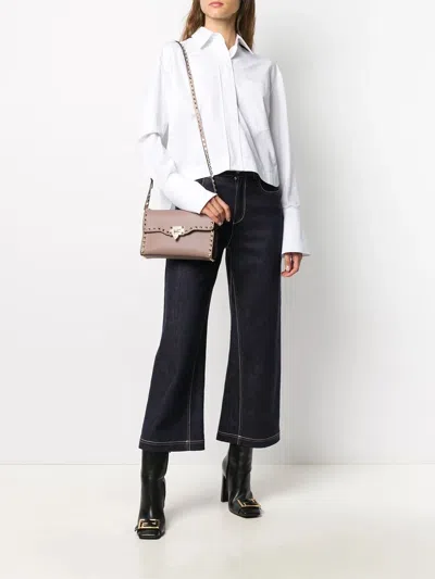 Valentino Rockstud Clutch Bag