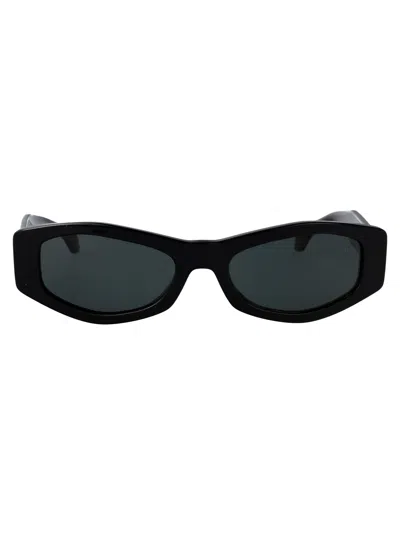 Versace 54mm Irregular Sunglasses